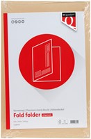 Vouwmap Quantore Folio ongelijke zijde 320gr beige-3
