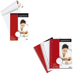 Schrijf- en spiraalblokken