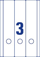 Rugetiket Avery breed/lang 59x297mm zelfklevend wit-3