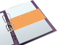 Scheidingsstrook Oxford duo 240x105mm oranje 60 stuks-3