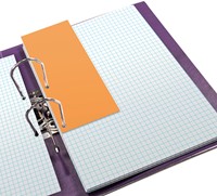 Scheidingsstrook Oxford duo 240x105mm oranje 60 stuks-2