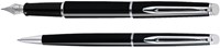 Balpen Waterman Hémisphère black lacquer CT medium-1