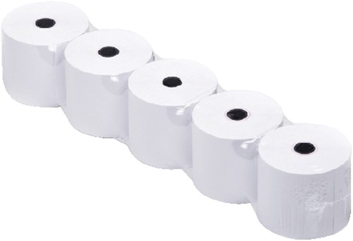 TELROL 57X68X12MM HOUTVRIJ WIT 1 ROL