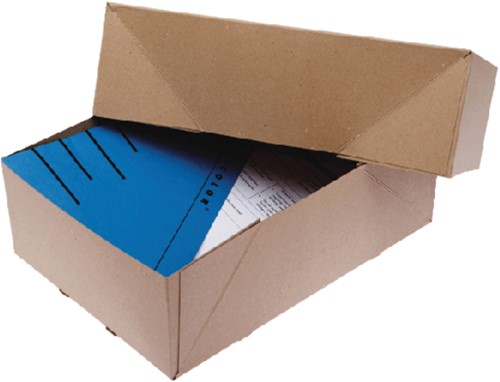 Paraatdoos CleverPack A4 307x220x108mm voor 1000 vel bruin pak à 10st