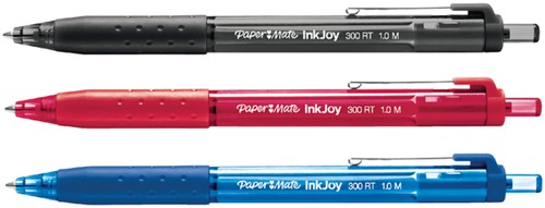Balpen Paper Mate Inkjoy 300RT medium blauw-3