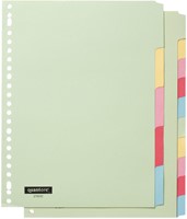 Tabbladen Quantore 23-gaats 10-delig assorti karton-3