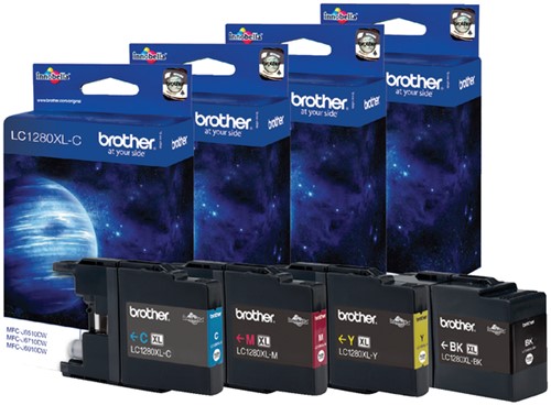 Inktcartridge Brother LC-1280XLM rood-2