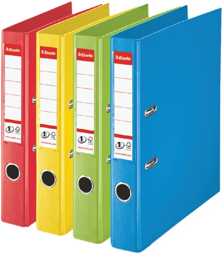 Ordner Esselte No.1 Power VIVIDA 50mm 30% gerecycled PP folie blauw-3