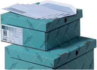 Envelop Hermes Venster EA5/6 VR 3x10 80gr 500st wit 500 STUK-2