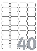 Etiket Avery J8654-25 45.7x25.4mm wit 1000 stuks-2