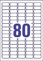 Etiket Avery L4732REV-25 35.6x16.9mm wit 2000 stuks-2