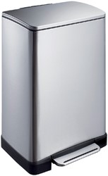 Afvalbak mat RVS 40 liter