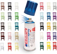 Verfspuitbus edding 5200 permanent spray glossy diepzwart-2