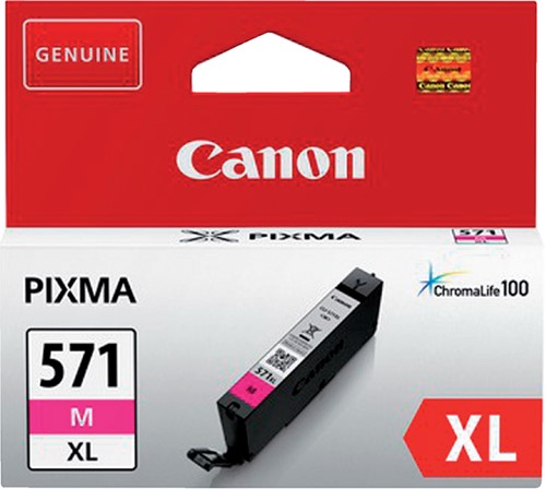Inktcartridge Canon CLI-571XL  rood-3