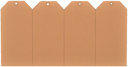 Label karton nr 2  200gr 40x80mm chamois 1000 stuks-2