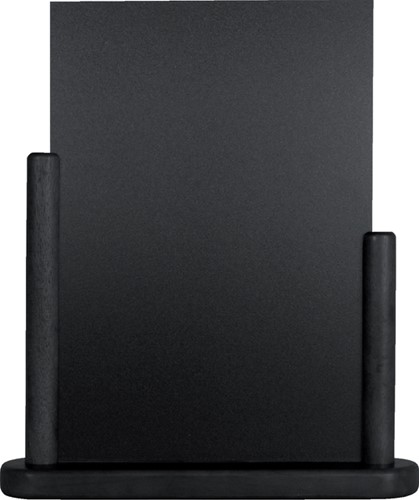 Krijtbord Securit 323x270x71mm zwart hout-2