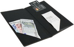 Betaalmap Securit Trendy 230x130mm zwart