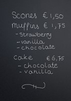 Krijtbord Securit A4 tags 5 stuks-2