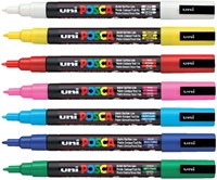 Paintmarker Uni POSCA PC3M fijn gl-2