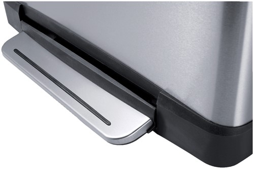 Afvalbak mat RVS 40 liter-3