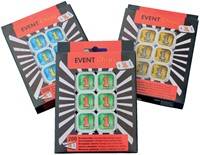 Consumptie breekmunten Combicraft 200 stuks blauw-2