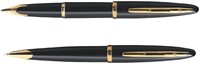 Vulpen Waterman Carene Sea black lacquer GT medium-2