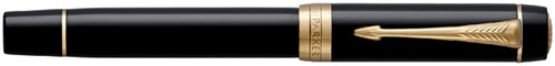 Vulpen Parker Duofold Classic black 18k GT medium-3