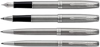 Balpen Parker Sonnet stainless steel CT medium-2