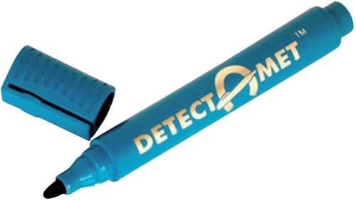 Permanent marker detectie Detectamet rond blauw