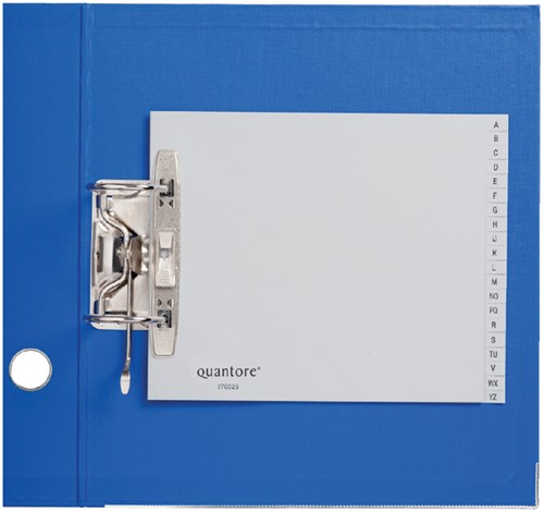 Ordner alfabet Quantore 2-gaats 18x22,5 PP grijs