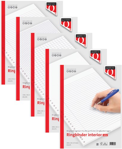 Interieur Quantore A4 23-gaats ruit 10mm 100vel-2