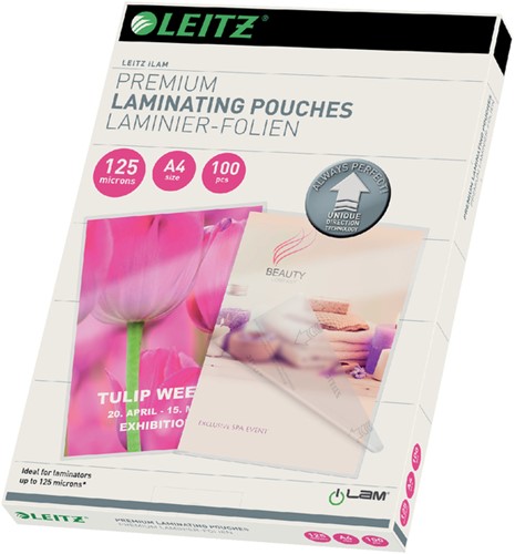Lamineerhoes Leitz iLAM A4 2x125micron 100 stuks