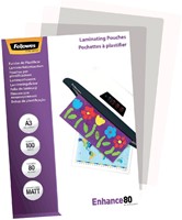 Lamineerhoes Fellowes A3 2x80micron mat 100 stuks-2