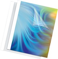 Thermische omslag Fellowes A4 4mm wit 100 stuks