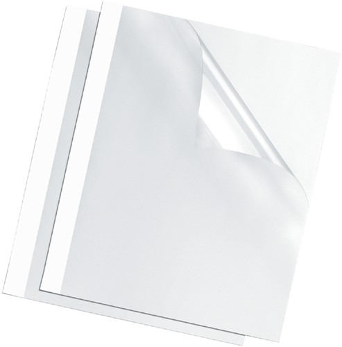 Thermische omslag Fellowes A4 1.5mm wit 100 stuks-2