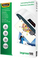Lamineerhoes Fellowes A3 2x100micron glans 100 stuks
