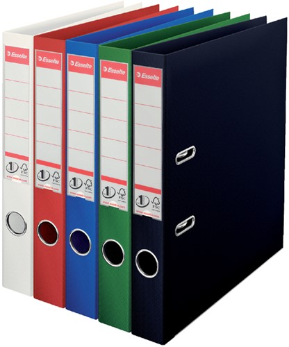 Ordner Esselte No.1 Power VIVIDA 50mm 30% gerecycled PP folie zwart-2