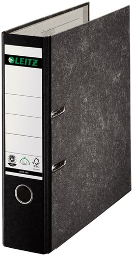 Ordner Leitz 1080 180° 80mm karton A4 zwart