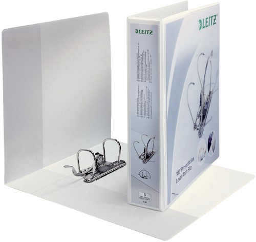Ordner Leitz 4226 panorama 180° 50mm PP A4 maxi 3tas wit