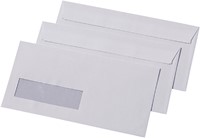 Envelop Quantore 110x220mm venster 3x10cm rechts 500 stuks-3