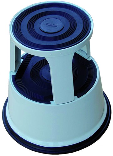 Opstapkruk Desq 420mm metaal grijs-2