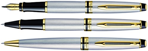 Vulpen Waterman Expert stainless steel GT medium-3