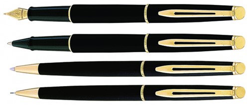 Vulpen Waterman Hémisphère matt black GT fijn-3