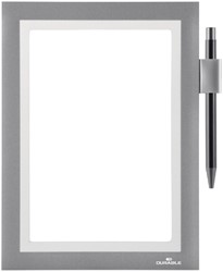 Duraframe Durable 499423 Note A5 zelfklevend zilvergrijs