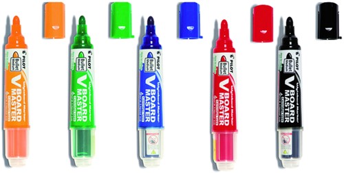 Whiteboardmarker PILOT Begreen rond medium assorti 5 stuks-3