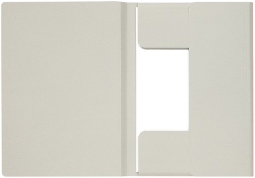 Dossiermap Djois Infinio A4 3 kleppen 270gr grijs