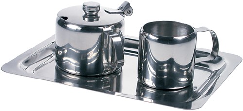 Plateau RVS tbv roomstel 199x150mm-2