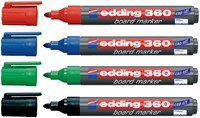 Whiteboardmarker edding 360 rond 1.5-3mm rood-2