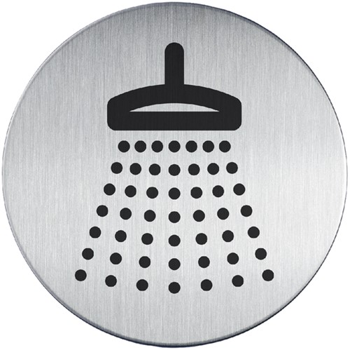 Infobord pictogram Durable 4938 douche 83mm