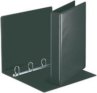 Presentatieringband Esselte panorama A4 4-rings D-mechaniek 30mm PP zwart